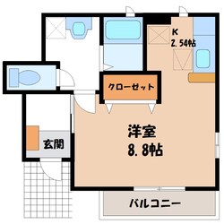 古河駅 徒歩10分 1階の物件間取画像